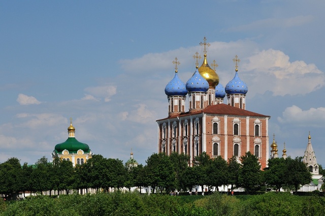Рязань. Кремль//Ryazan. The Kremlin.