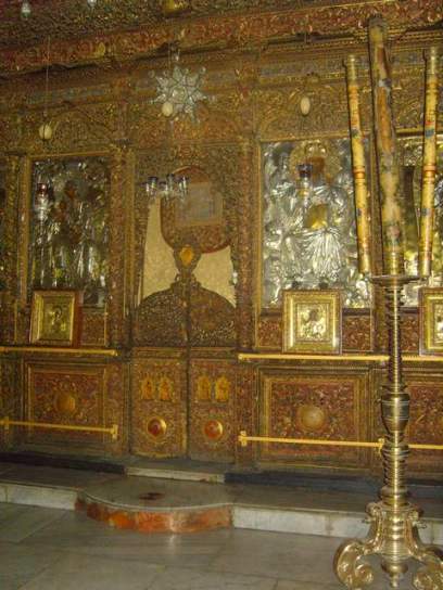 Iconostasis - The Church of Nativity