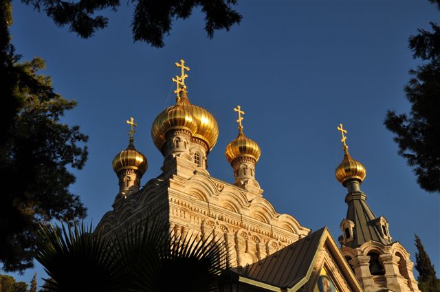 St. Mary Magdaline church in Jerusalem