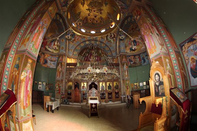 Orthodox church in Capernaum