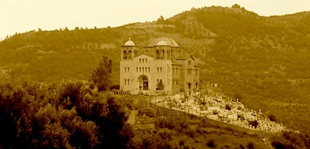 The Church of a Greek Cemetary