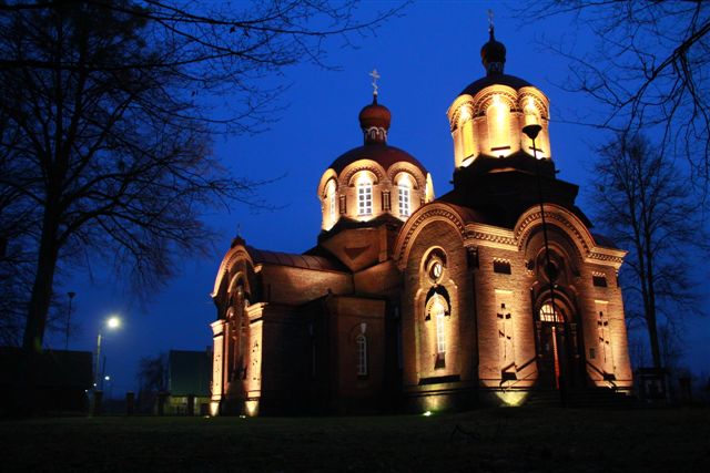 St. Nicholas Orthodox church in Bialowieza
