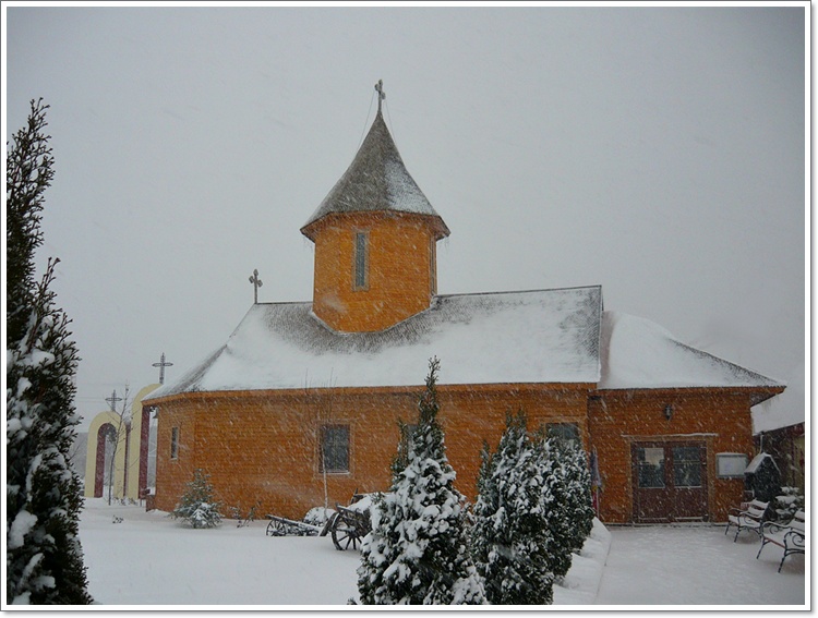 Biserica Sfantul Apostol Andrei din Bragadiru, iarna