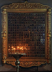 A.F.Kozlovskiy 
Icon of One Hundred Saints in the Church of the Nativity of the Virgin in Putinki, Moscow, Russia 
2011-01-18 17:17:42