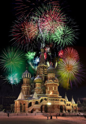 A.F.Kozlovskiy 
New Year's Eve fireworks display in Red Square 
2011-01-31 14:22:53