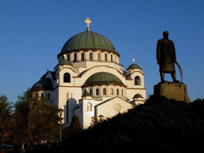 Храм Св. Саве и Карађорђев споменик