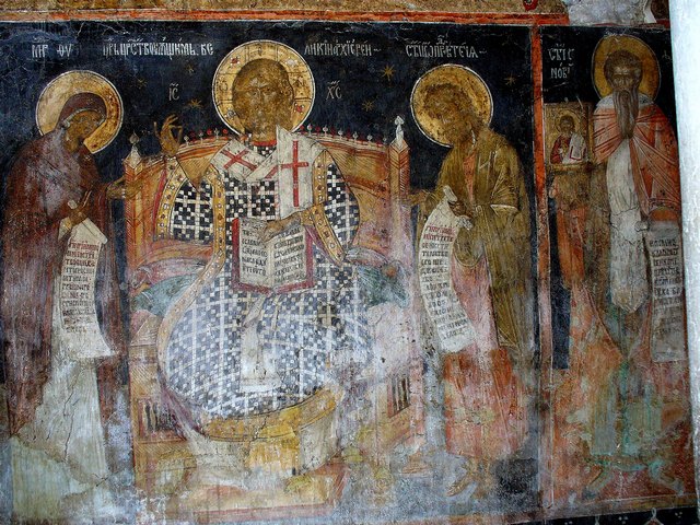 Fresco in the church St. Peter & Paul Veliko Tarnovo