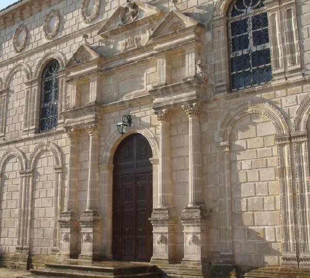 Door of the church, Zakynthos