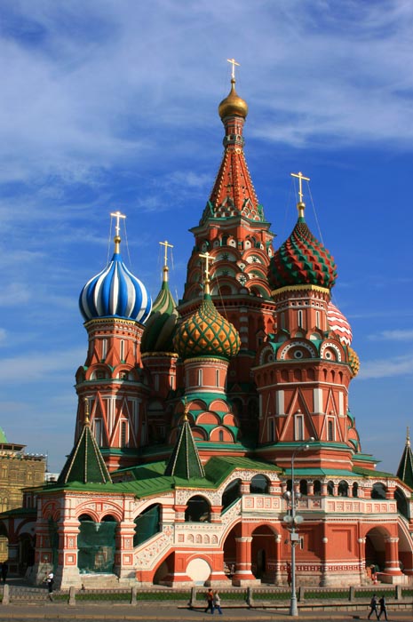 Pokrovsk cathedral. (Vasily blissful) Moscow