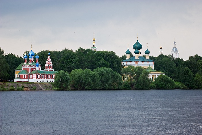 Panorama of Uglich town