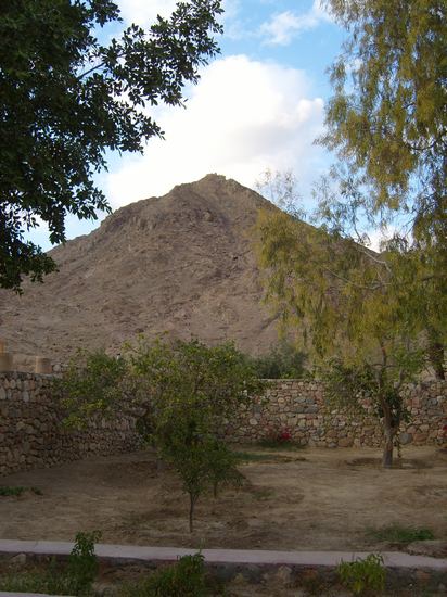 On the top of the hill is ruins of another old monastery (sec. V-VII)