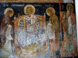 Damianka 
Fresco in the church St. Peter & Paul Veliko Tarnovo 
2011-02-12 18:49:27