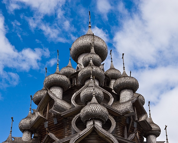 Cupolas of Transfiguration church