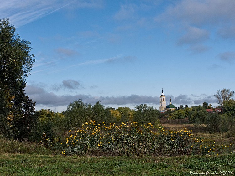 Summer in Kolomna town