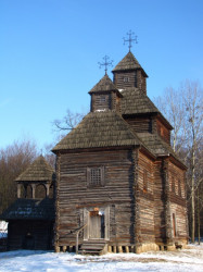 Włodzimierz 
cerkiew poleska w Muzeum Architektury Ludowej w Kijowie 
2011-03-14 21:41:42