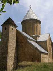 sakartvelo 
Medieval defensive church in Ananuri (Georgia) 
2011-03-21 09:44:49