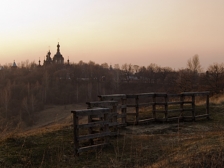 Закат в Шамордино / Sunset in Shamordino