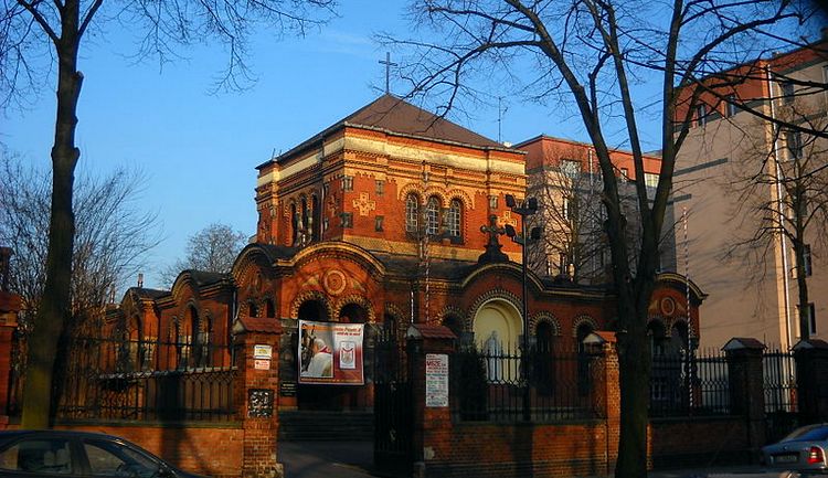 Dawna cerkiew św. Aleksego w Łodzi