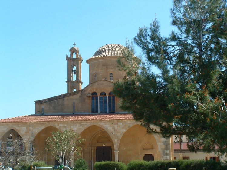 AGIOS MAMAS CHURCH IN OCCUPIED TOWN OF MORFOU, CYPRUS