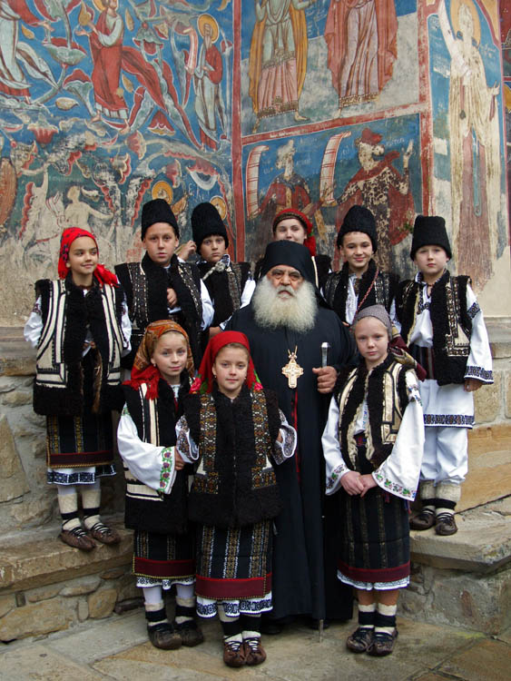 Gheronda Partenios in Moldova