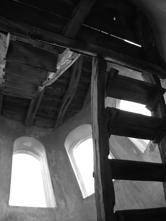 The belfry of the church