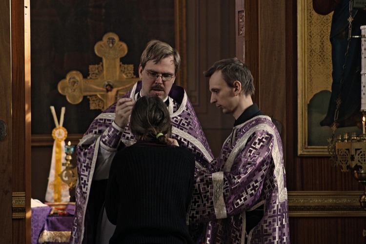 Divine Liturgy in the church of St. Nicholas in Vaasa