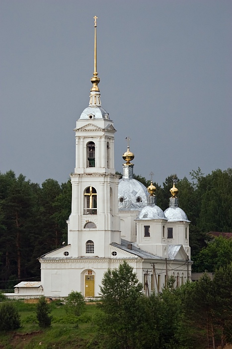 Ascension church in Ohotino