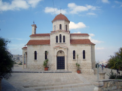 jerusalempics 
Orthodox Church in Bethany from where begin Palm Sunday Procession. 
2011-04-09 18:21:08