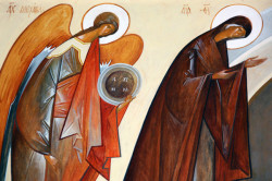 nikosart 
Icon of the iconostasis of Saint Trinity and Saints Cosmas and Damian parish, Brussels  
2011-04-14 14:00:52