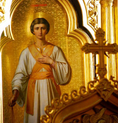 przecisz 
ikona św. Aleksandry z ikonostasu katedralnego soboru Marii Magdaleny 
2011-04-30 22:11:34