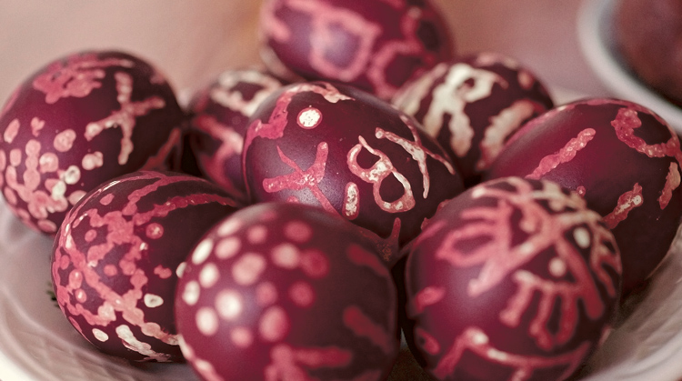 Easter eggs from Polesye
