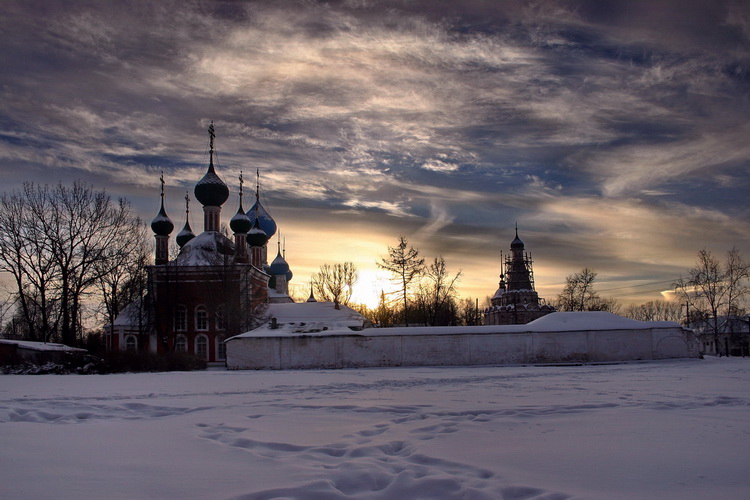Sunset in Pereslavl