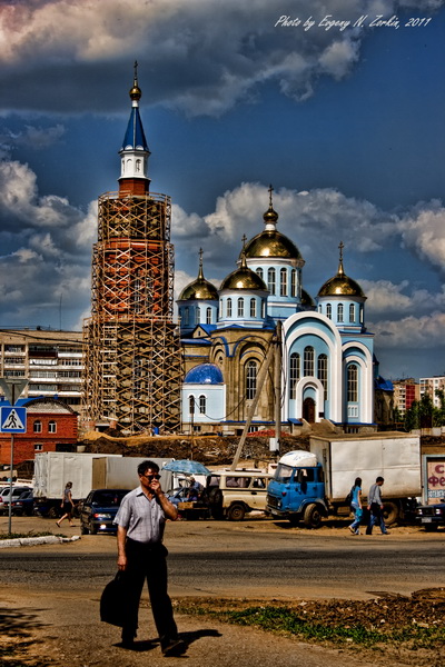 Весна. Храм Казанской Божией Матери, г.Саранск
