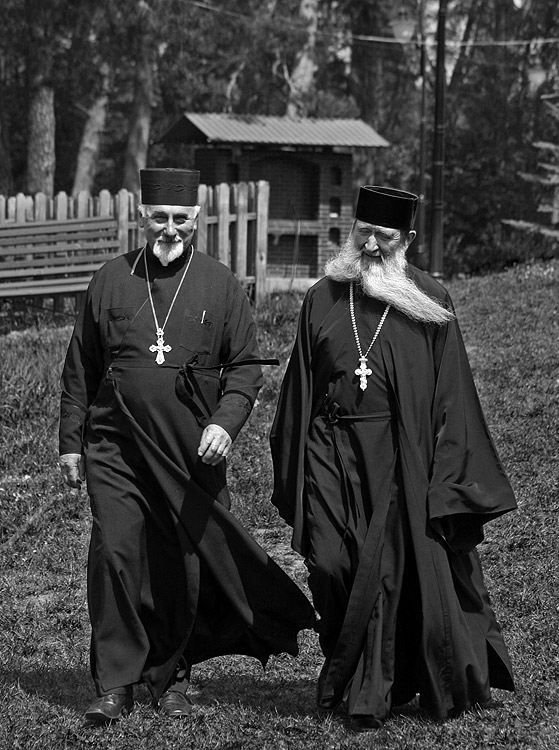 o. Bazyli Litwiniuk i o. Mikołaj Ostapczuk