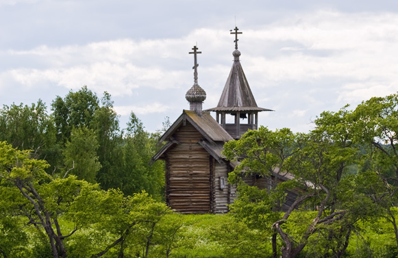 Archangel Michael chapel from Lelikozero village