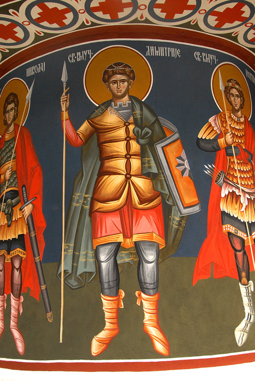 Свети Димитрије, манастир Сасе