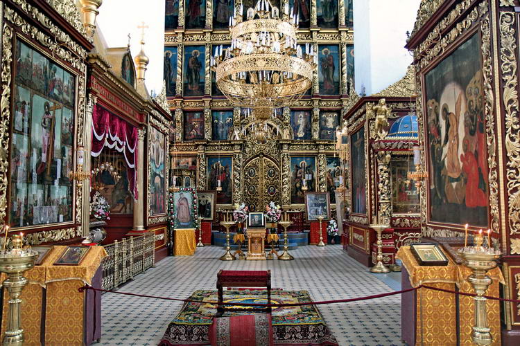In Trinity Cathedral (Pskov)
