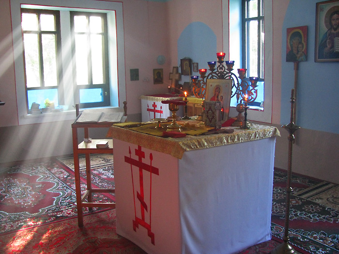 Лучи солнца в алтаре