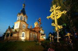 pTad 
Cerkiew Św. Mikołaja w Michałowie / Orthodox church of St. Nicholas in Michalowo 
2011-06-30 22:25:29