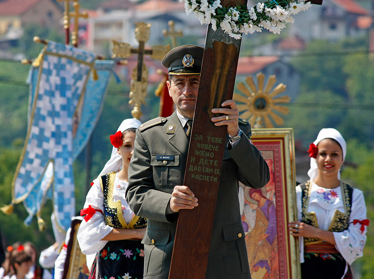 Литија на Духовски понедељак у Ваљеву-The Slava Of The Valjevo City 