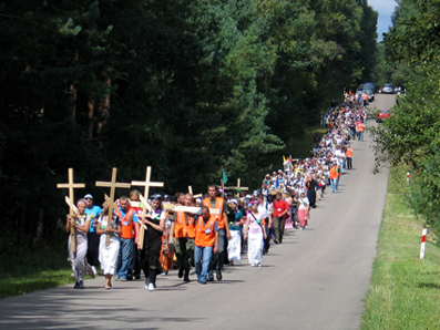On the way to Grabarka monastery