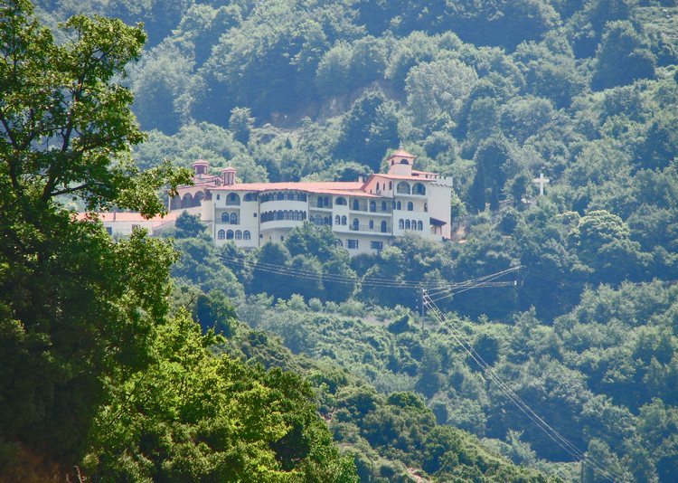 Manastir VAZNESENJE, iznad sela Proti