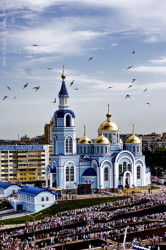 Evgen_55 
Храм иконы Казанской Божией Матери в день освящения Па 
2011-07-24 18:33:04