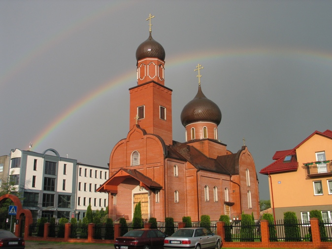 St. Demetrios Orthodox church in Hajnowka
