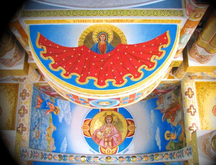 Biserica cu hramul Nasterea Maicii Domnului din Deva - Acoperamantul Maicii Domnului