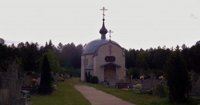 Milejczyce - Cerkiew cmentarna św. Mikołaja