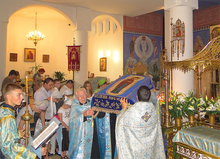 Wieczernia Uspienija Preswiatoj Bogorodicy