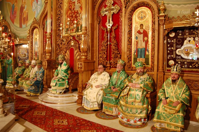 Uroczystości w cerkwi św. Ducha w Białymstoku  2008 r.