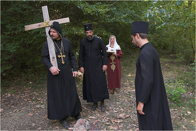 Sa snimanja filma ,,Vrata Srbije-Mojsinjska Sveta gora
