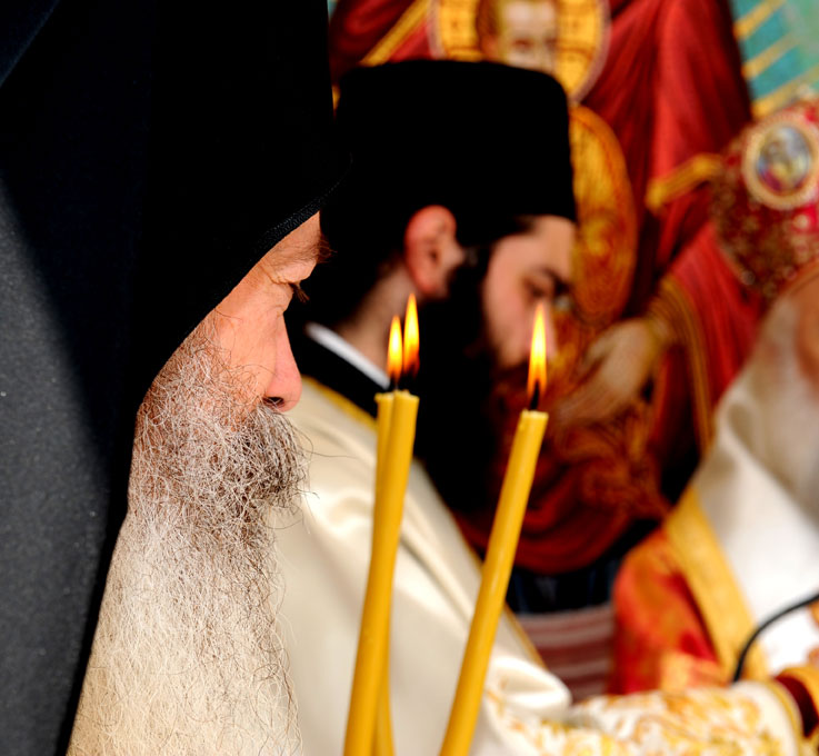 Ο Ηγούμενος της Ιεράς Μονής Παναγίας Δοβρά Βέροια